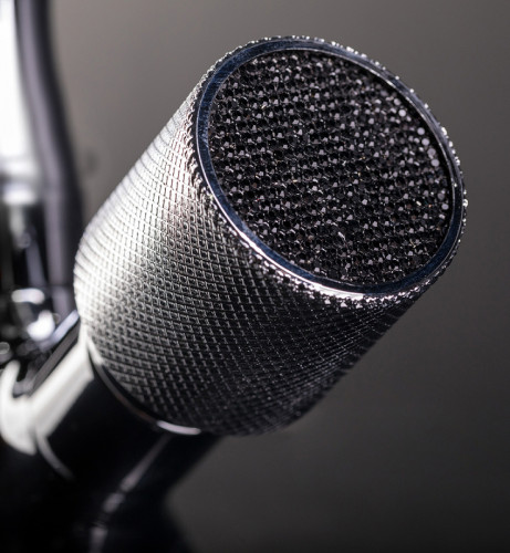 Смеситель для раковины Boheme Royal Cristal 271-Royal/CRSTblack Хром латунь