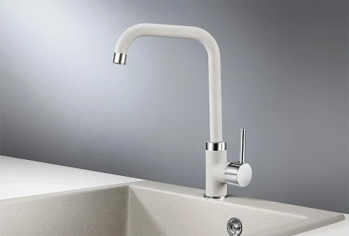 Смеситель для кухни Granula 0041 цвет Базальт