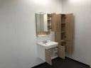 Тумба с раковиной Comforty Рига 60 00004142213 подвесная Дуб сонома МДФ / ЛДСП