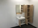 Тумба с раковиной Comforty Рига 60 00004142213 подвесная Дуб сонома МДФ / ЛДСП