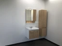 Тумба с раковиной Comforty Рига 60 00004142213 подвесная Дуб сонома МДФ / ЛДСП