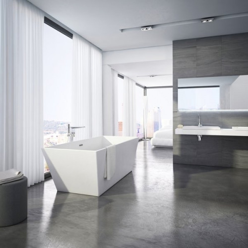 Смеситель для ванны Ravak Freedom FM 081.00 X070079 Хром латунь на пол