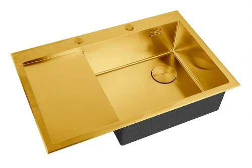 Кухонная мойка ZorG Lux Bronze 78 R LUX 7851-R BRONZE цвет Бронза
