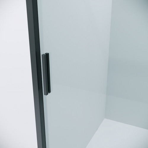 Душевой уголок Grossman Style 110х80 120.K33.05.1180.21.00 профиль Черный матовый стекло прозрачное