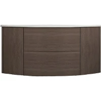 Тумба под раковину Cezares Eden 121 54408 подвесная Rovere Scuro Soft МДФ / ЛДСП