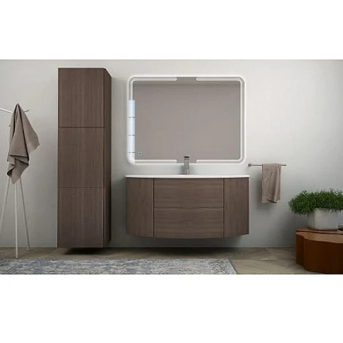 Тумба под раковину Cezares Eden 121 54408 подвесная Rovere Scuro Soft МДФ / ЛДСП