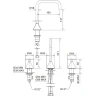 Смеситель для раковины Migliore Sirius 28161