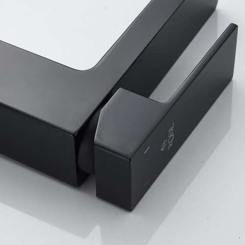 Смеситель для раковины Rose R18H R1801H-1 Черный матовый латунь