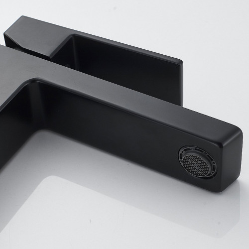 Смеситель для раковины Rose R18H R1801H-1 Черный матовый латунь