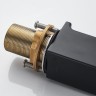 Смеситель для раковины Rose R18H R1801H-1 Черный матовый латунь
