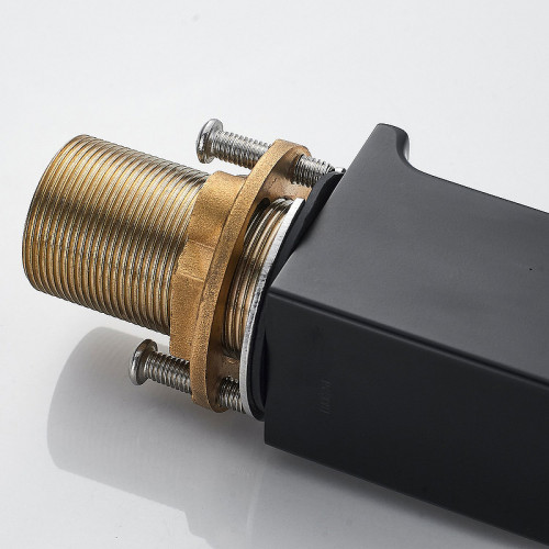 Смеситель для раковины Rose R18H R1801H-1 Черный матовый латунь