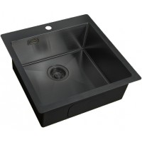 Кухонная мойка ZorG Light Grafit ZL R 510510 GRAFIT Графит нержавеющая сталь встраиваемый
