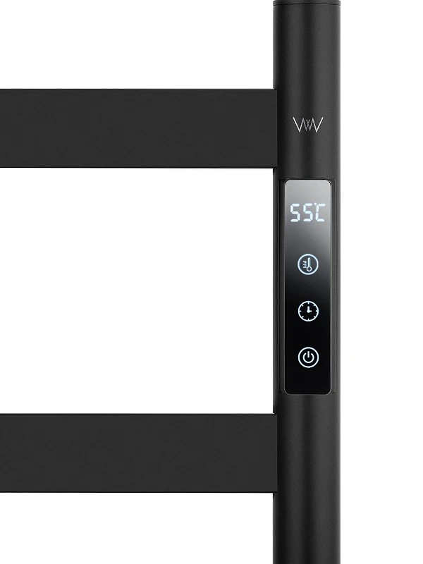 Электрический полотенцесушитель Wonzon & Woghand Essen 47,6х95,9 WW-A406-MB цвет Черный матовый