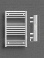 Электрический полотенцесушитель Rifar D-line 800х500 DL-080-50-W цвет Белый