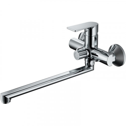 Смеситель для ванны Belz B679 B22679 универсальный  Хром латунь на стену