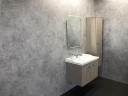 Тумба с раковиной Comforty Кремона 80 00-00001040 подвесная Латте