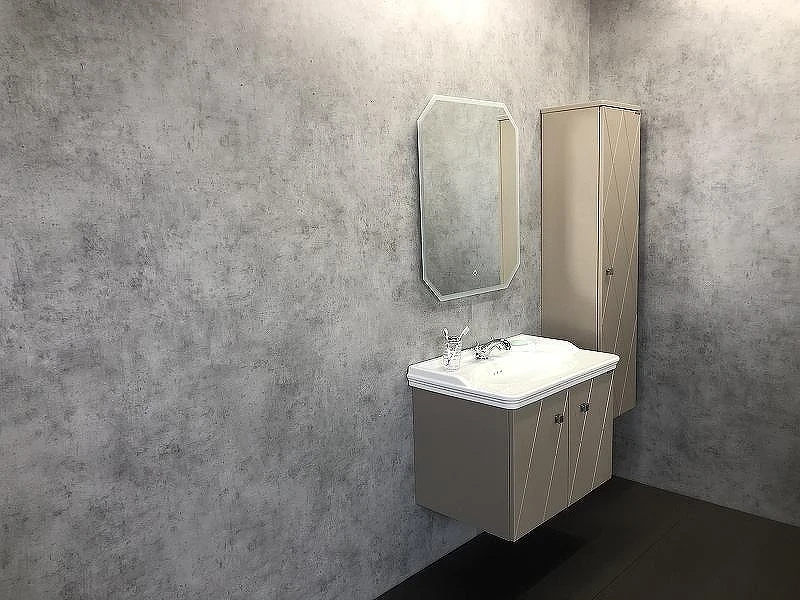 Тумба с раковиной Comforty Кремона 80 00-00001040 подвесная Латте