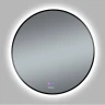 Зеркало Grossman Cosmo-норма Black 80 1980802 с подсветкой Черное с сенсорным выключателем и подогревом стекло