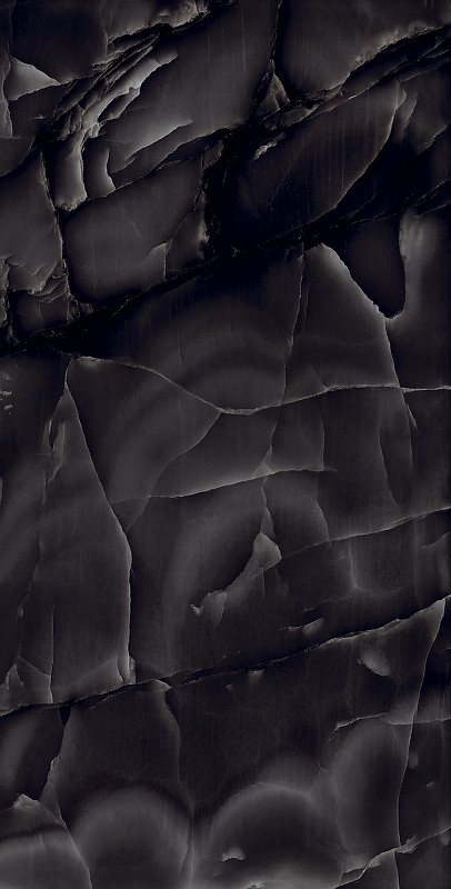 Керамогранит Arcadia Ceramica Onyx black HG2009-A 60х120 см черный для ванной комнаты, для кухни Индия