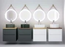 Тумба под раковину Jorno Wood 60 wood.01.60/P/GR подвесная Серая МДФ / ЛДСП