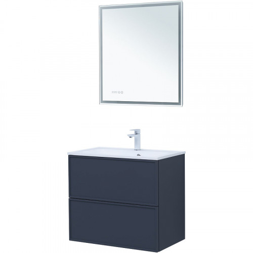 Тумба под раковину Aquanet Арт 75 313265 подвесная Маренго МДФ / ЛДСП