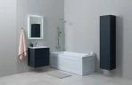 Тумба под раковину Aquanet Арт 75 313265 подвесная Маренго МДФ / ЛДСП