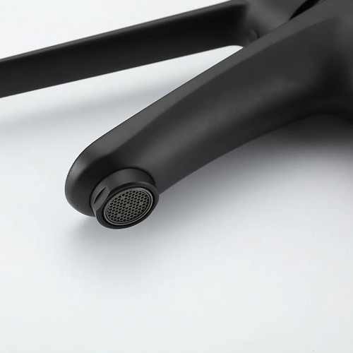 Смеситель для раковины Gappo G21-6 G1021-6 Черный матовый латунь