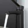 Смеситель для раковины Gappo G21-6 G1021-6 Черный матовый латунь