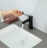 Смеситель для раковины Gappo G21-6 G1021-6 Черный матовый латунь