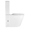 Унитаз компакт Azario Lander AZ-1299A цвет Белый с сиденьем Микролифт