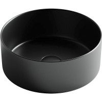 Раковина-чаша Ceramicanova Element 36 CN6032MB Черная матовая фарфор накладная