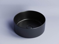 Раковина-чаша Ceramicanova Element 36 CN6032MB Черная матовая фарфор накладная