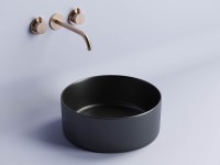 Раковина-чаша Ceramicanova Element 36 CN6032MB Черная матовая фарфор накладная