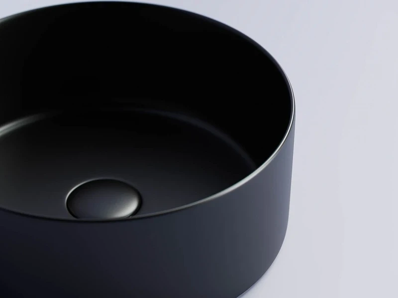 Раковина-чаша Ceramicanova Element 36 CN6032MB Черная матовая фарфор накладная