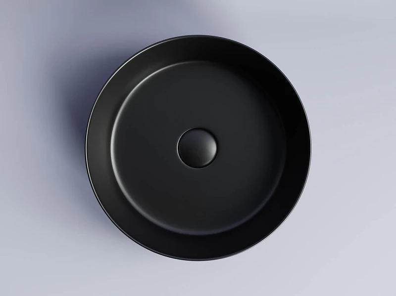 Раковина-чаша Ceramicanova Element 36 CN6032MB Черная матовая фарфор накладная