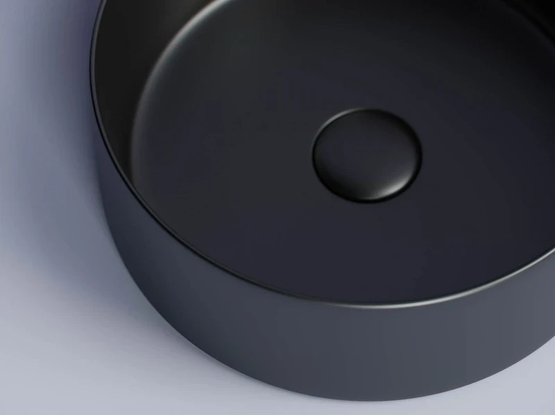 Раковина-чаша Ceramicanova Element 36 CN6032MB Черная матовая фарфор накладная