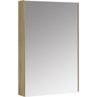 Зеркальный шкаф Aquaton Либерти 65 1A279302LYC70 Дуб эльвезия МДФ / ЛДСП, стекло