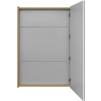 Зеркальный шкаф Aquaton Либерти 65 1A279302LYC70 Дуб эльвезия МДФ / ЛДСП, стекло
