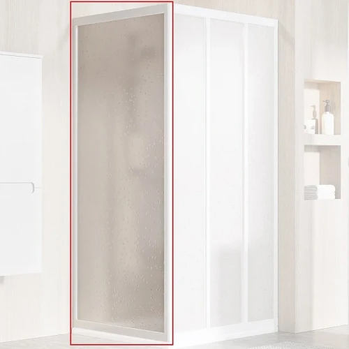 Душевая стенка Ravak Supernova APSS-80 940401R211 профиль Белый витраж пластик Pearl