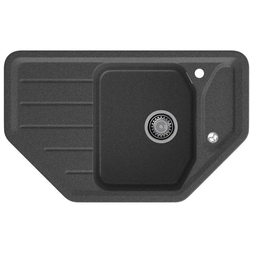 Кухонная мойка GranFest Corner C-800E графит цвет Графит