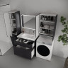 Тумба под раковину Style Line Марелла 80 Люкс Плюс СС-00002555 цвет Графит антискрейтч