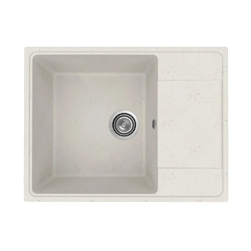 Кухонная мойка Practik 65 PR-M-650-001 цвет Белый