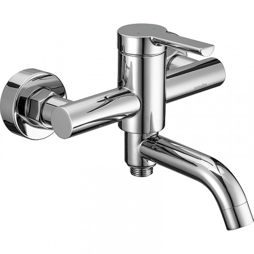 Смеситель для ванны Swedbe Diana 1030 Хром латунь на стену