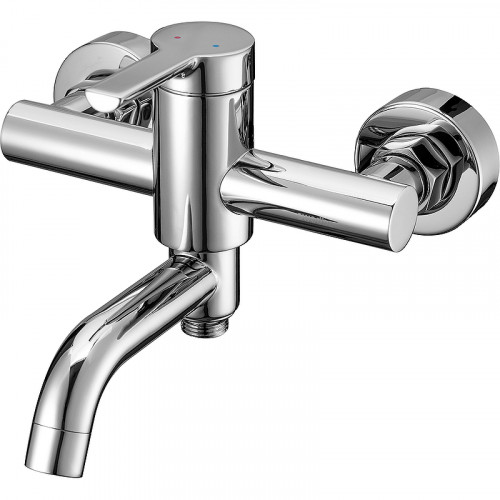 Смеситель для ванны Swedbe Diana 1030 Хром латунь на стену