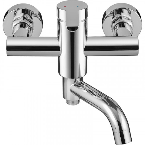 Смеситель для ванны Swedbe Diana 1030 Хром латунь на стену