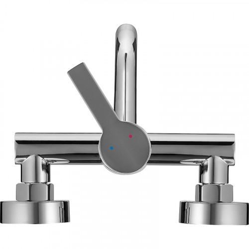 Смеситель для ванны Swedbe Diana 1030 Хром латунь на стену