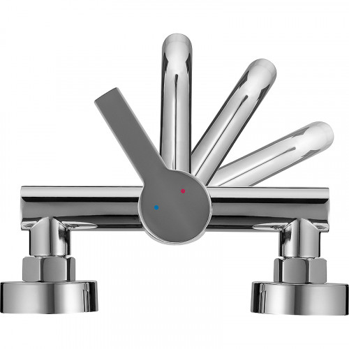 Смеситель для ванны Swedbe Diana 1030 Хром латунь на стену