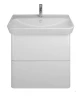 Тумба с раковиной Burgbad Iveo 80 SFEN080F2833G0161C0001*1 подвесная Белая глянцевая