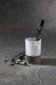 Стакан для зубных щеток Allen Brau Priority 6.31A02-MG цвет Графит брашированный