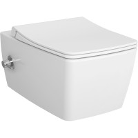 Унитаз биде Vitra Metropole Rim-Ex 7672B003-1684 подвесной без сиденья фарфор подвесной